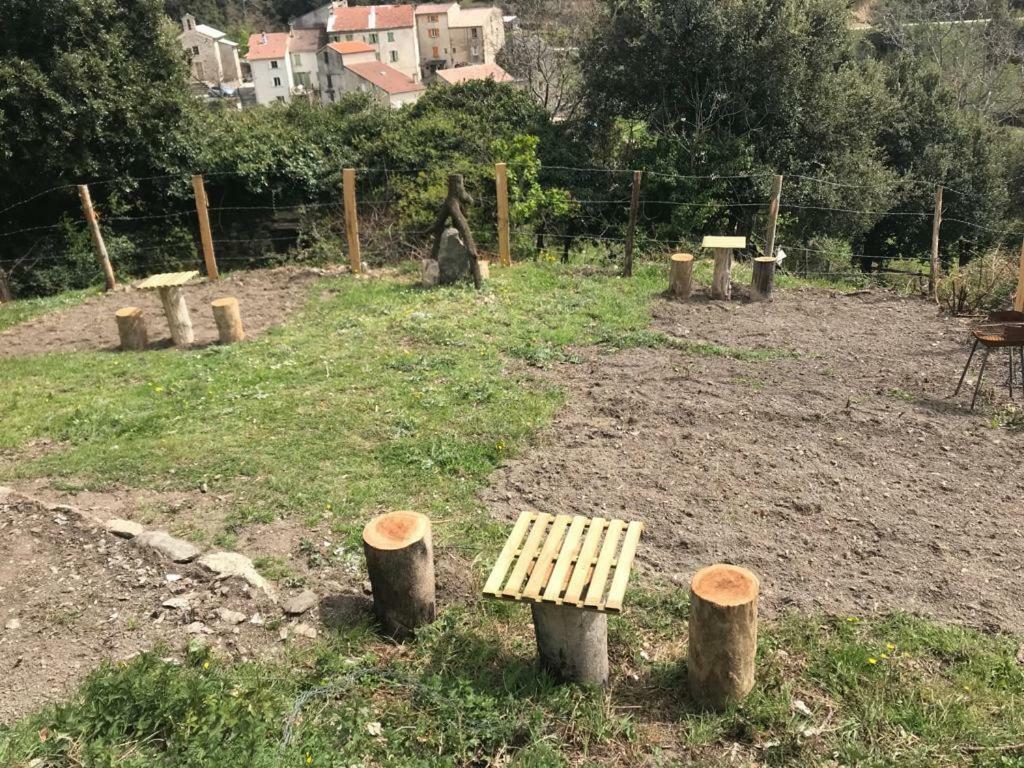 Camping L'Agrottu Au Coeur De La Corse Santa-Lucia-di-Mercurio Eksteriør bilde